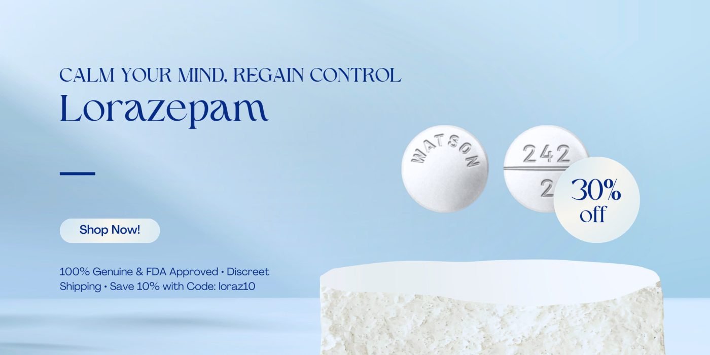 Buy Lorazepam Online – Trusted Pharmacy for Anxiety, Panic, and Insomnia Relief 3 Lorazepam