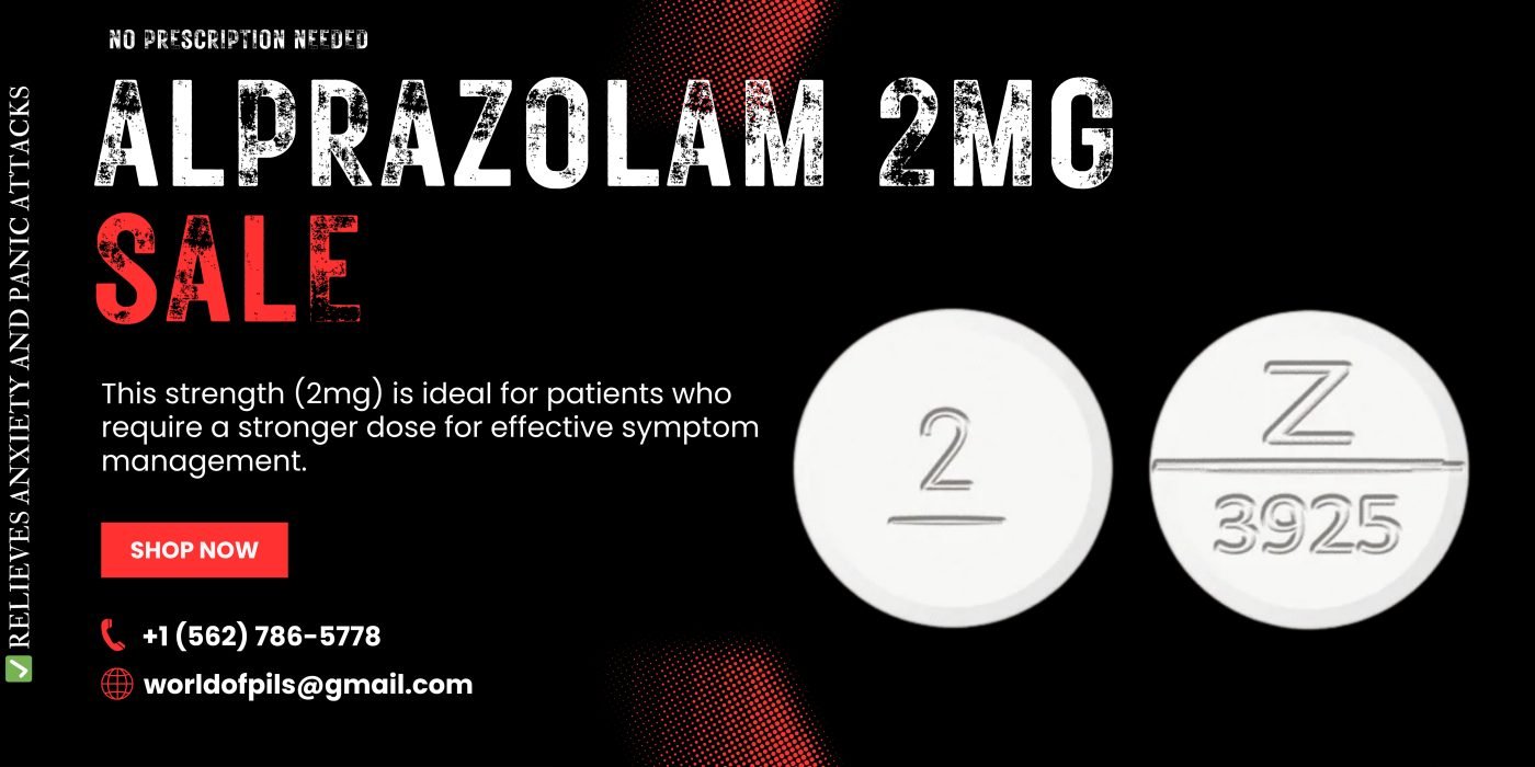 Alprazolam 2mg Online – Strong Relief for Anxiety, Panic & Insomnia 8 Alprazolam 2mg