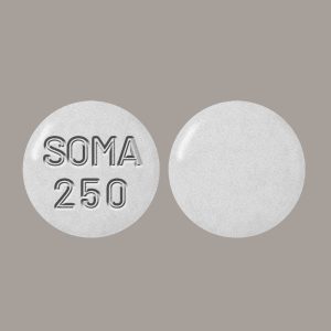 Soma 250mg (Carisoprodol) — Available for secure online ordering at Vital Path Rx. Valid prescription required. USA delivery.